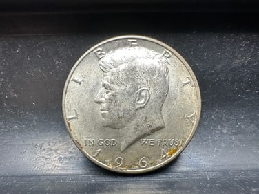 1964-D Kennedy Silver Half Dollar - 90% Silver