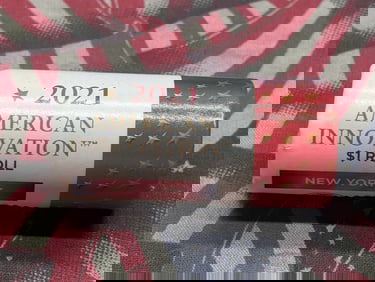 2021-D New York American Innovations Twenty-Five Dollar Roll