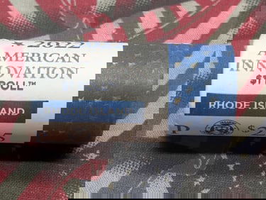 2022-P Rhode Island American Innovation Twenty-Five Dollar Roll