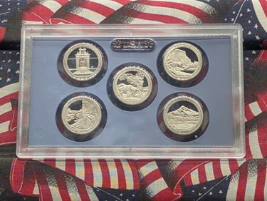 2010-S "Proof" National Parks Quarters - No Box