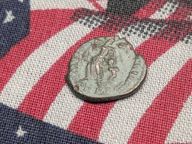 367-375 AD, Ancient Roman Coin, Over 1,600 years old