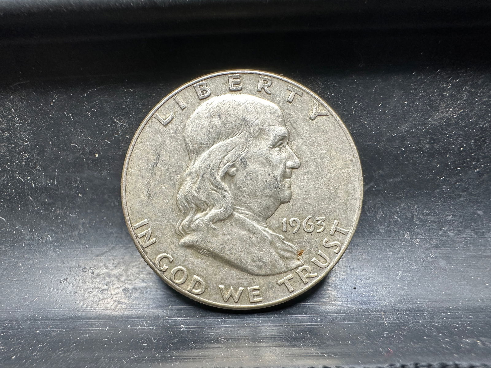 1963-D Franklin Silver Half Dollar - 90% Silver (1 of 2)