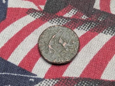 367-375 AD, Ancient Roman Coin, Over 1,600 years old