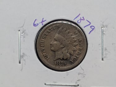 1879 Indian Head Cent - Better 1870's date!