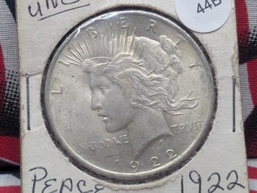 1922-P Peace Dollar