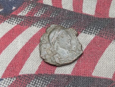 367-375 AD, Ancient Roman Coin, Over 1,600 years old