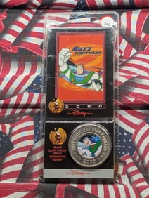 Disney's-BUZZ LIGHTYEAR, 2000-Harder to Find, Brand new in Plastic Case, Great gift!