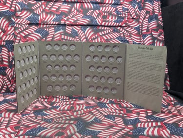 *EMPTY* One NEW Harris BUFFALO NICKEL COIN HOLDER *NO COINS*