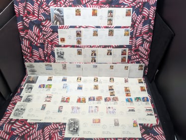 (50) Assorted First Day Cachets - All Mint