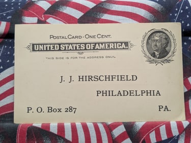 Rare-US Post Card Scot #UX14