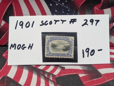 1901 U.S. Bridge At Niagara Falls Five Cent Postage Stamp - MOGNH - Scott # 297