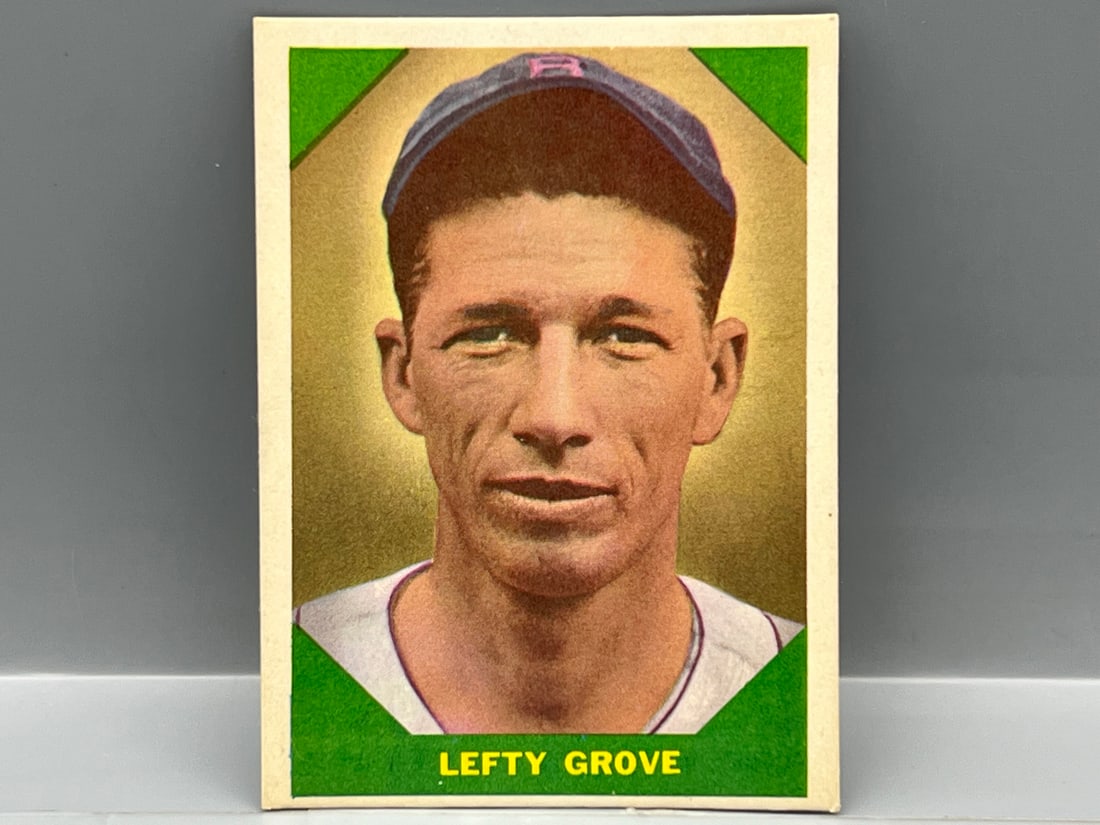 1960 Fleer Baseball's Greats Lefty Grove #60: 1960 Fleer Baseball's Greats Lefty Grove #60