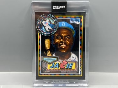 2020 Topps Project 2020 Jackie Robinson Efdot Art #114 - Sealed From Topps
