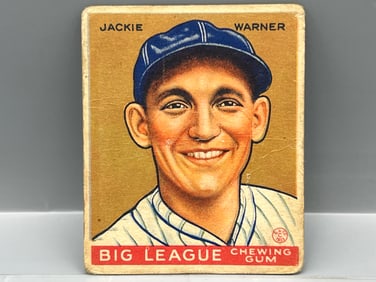 1933 Goudey Jackie Warner #178