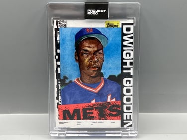 2020 Topps Project 2020 Dwight Gooden Jacob Rochester Art #184 - Sealed From Topps