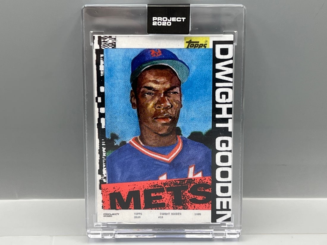 2020 Topps Project 2020 Dwight Gooden Jacob Rochester Art #184 - Sealed From Topps (1 of 2)
