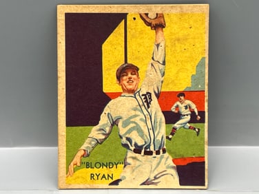 1934-1936 Diamond Stars Blondy Ryan #40