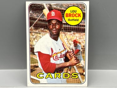 1969 Topps Lou Brock #85