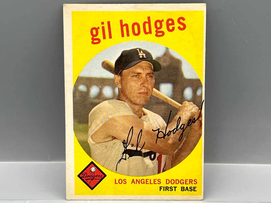 1959 Topps Gil Hodges #270: 1959 Topps Gil Hodges #270