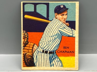 1934-1936 Diamond Stars Ben Chapman #38