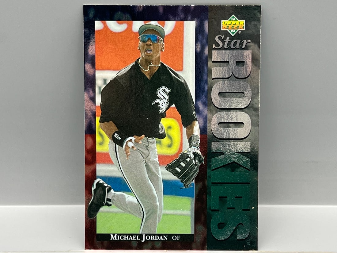 1994 Upper Deck Michael Jordan Baseball Rookie #19: 1994 Upper Deck Michael Jordan Baseball Rookie #19