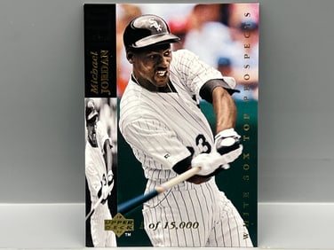 1994 Upper Deck Michael Jordan Gold Parallel #MJ23 - Baseball RC Insert