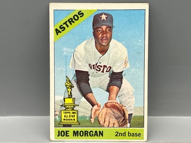 1966 Topps Joe Morgan #195 - 2nd Yr. HOF