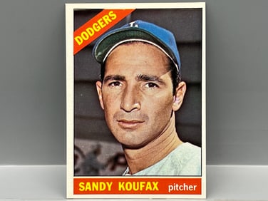 1966 Topps Sandy Koufax #100