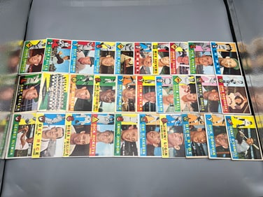 Lot of (30) 1960 Topps Baseball - Varying Conditions