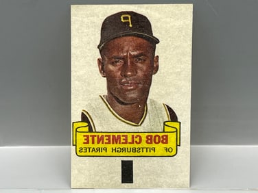 1966 Topps Rub Offs Roberto Clemente
