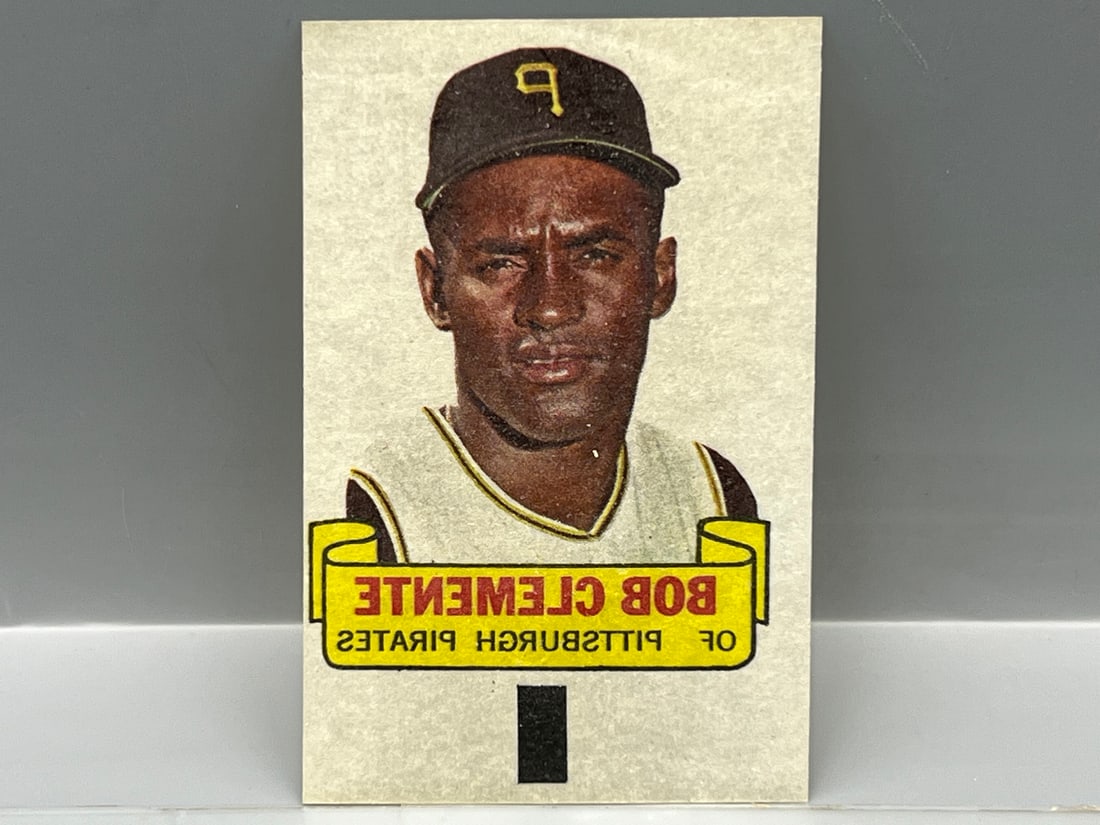 1966 Topps Rub Offs Roberto Clemente (1 of 2)