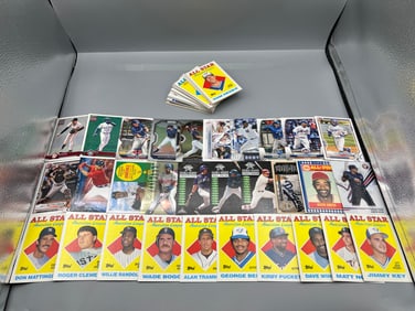 Lot of Assorted Baseball Cards W/ Stars & RCs