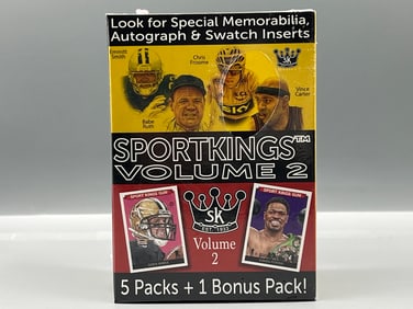 2020 SportKings Volume 2 Factory Sealed Blaster Box - Multisport