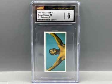 1992 Brooks Bond & CO. Muhammad Ali Olympic Challenge #11 CSG Mint 9