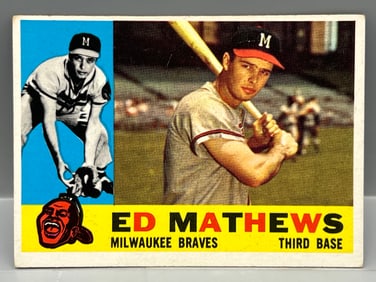 1960 Topps Ed Mathews #420