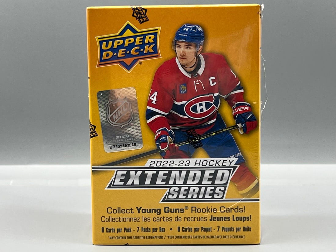2022-23 Upper Deck Extended Series Hockey Factory Sealed Blaster Box (1 of 2)