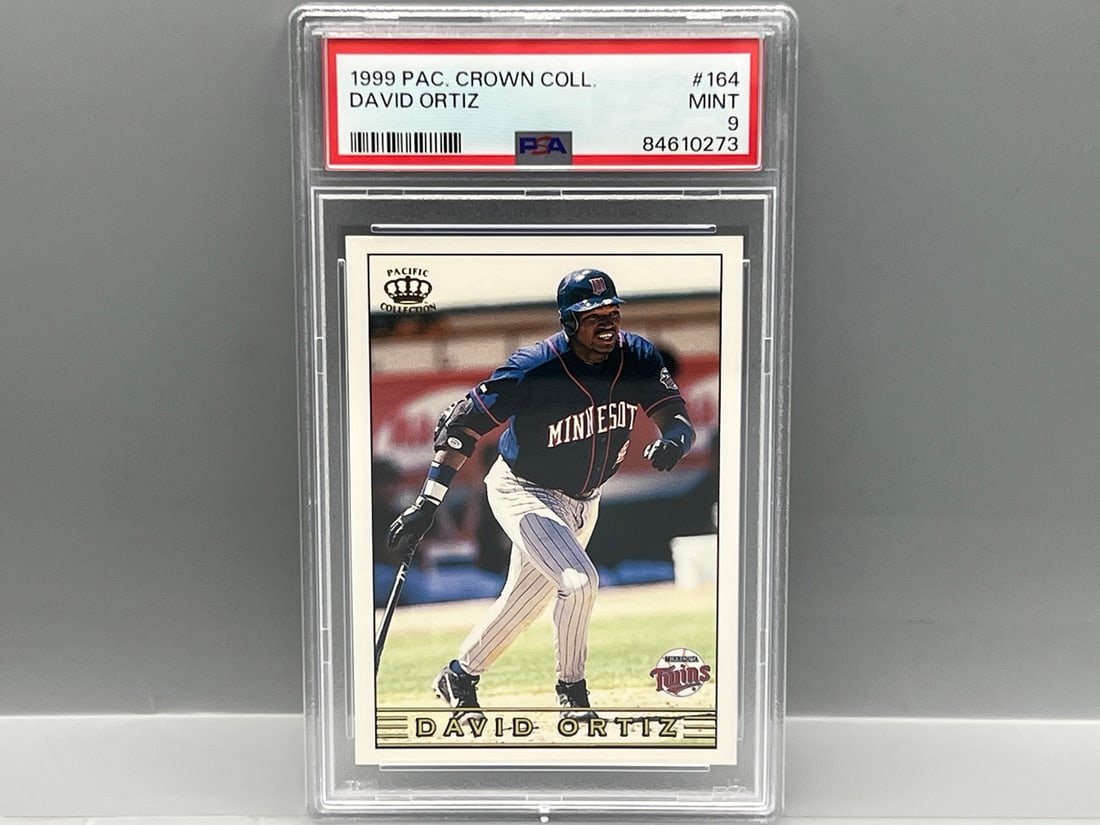 1999 Pacific Crown Collection David Ortiz #164 PSA Mint 9 (1 of 2)