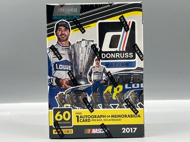 2017 Panini Donruss NASCAR Racing Factory Sealed Blaster Box