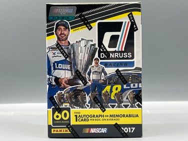 2017 Panini Donruss NASCAR Racing Factory Sealed Blaster Box