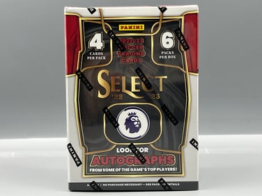 2022-23 Panini Select Soccer Factory Sealed Blaster Box