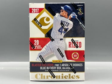 2017 Panini Chronicles Baseball Factory Sealed Blaster Box - Possible Aaron Judge RCs and Autos