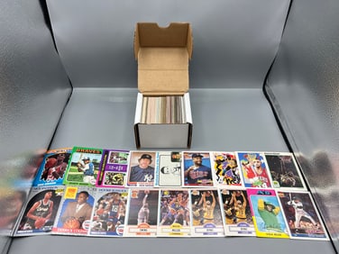 Box of Assorted Multi-Sport Cards W/ Lots of Stars - Varying Conditions