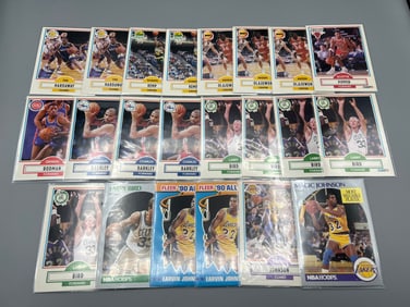 Lot of (22) 1990s Basketball Star Player Cards - Varying Conditions - Magic Johnson, Charles
