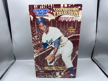 1997 Starting Lineup Jackie Robinson Cooperstown Collection 12" Figure