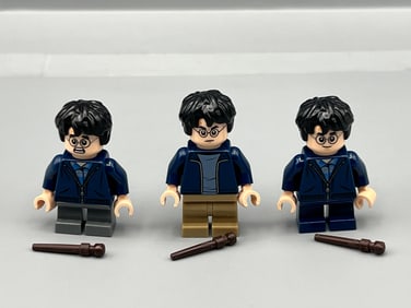 Lot of (3) Lego Harry Potter Complete Minifigures
