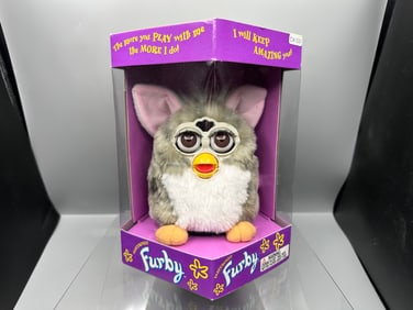 1998 Tiger Electronics Leopard Furby Sealed in Box - Generation 1