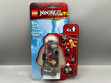 2020 Lego Ninjago Legacy Golden Zane Accessory Sealed Minifigure Set #40374