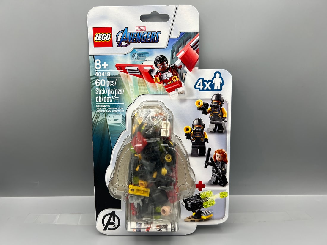 2020 Lego Marvel Avengers Falcon And Black Widow Team-Up Sealed Minifigure Set #40418 (1 of 2)