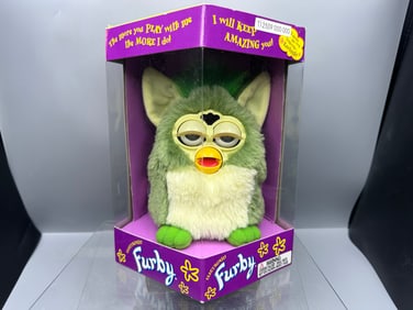 1999 Tiger Electronics Frog Furby Sealed in Box - Generation 3