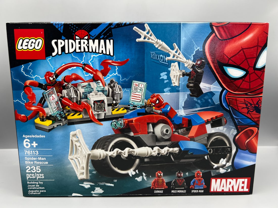 2019 Lego Marvel Spider-Man Bike Rescue Sealed Set #76113 (1 of 2)